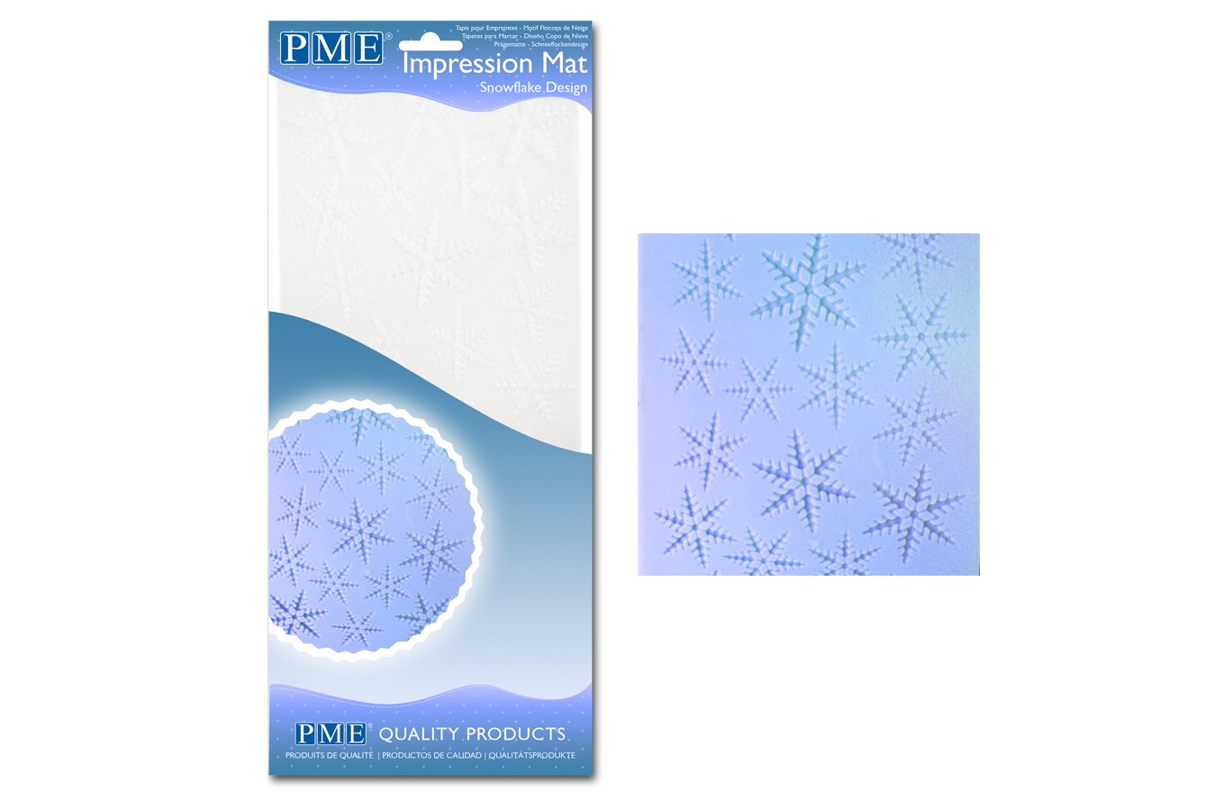 Impression Mat: Snowflake