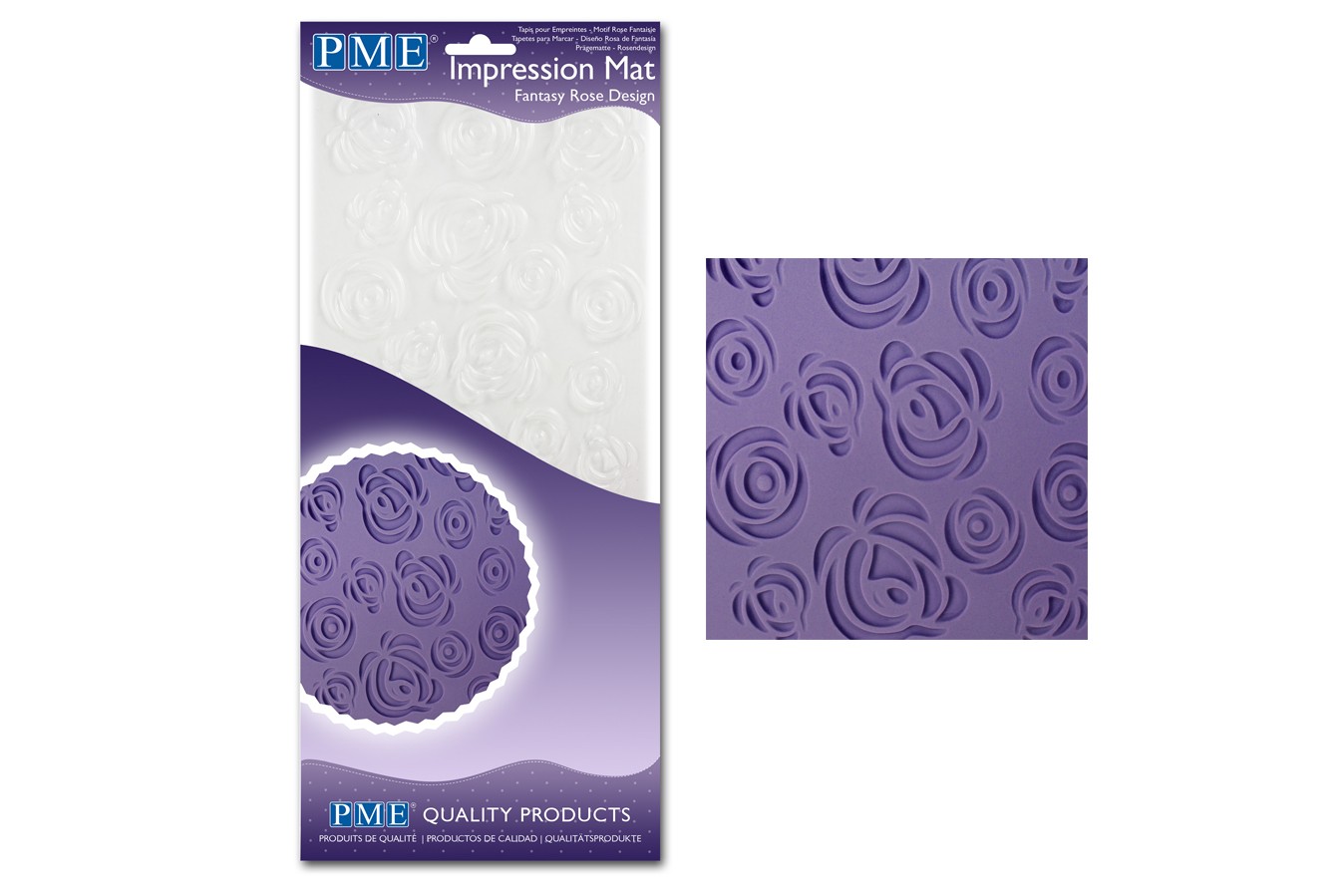 Impression Mat: Fantasy Rose