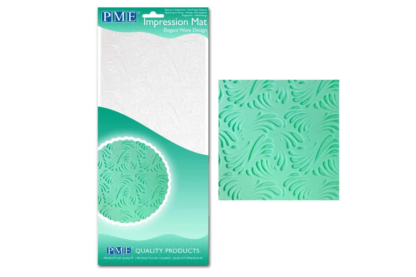 Impression Mat: Elegant Wave