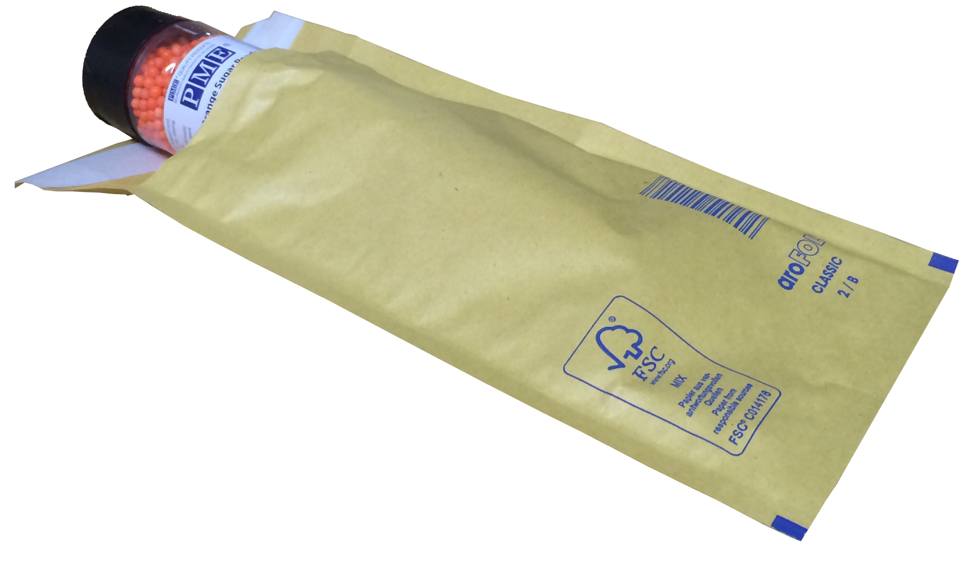 AroFOL AR02 Kraft Bubble Lined Mailer