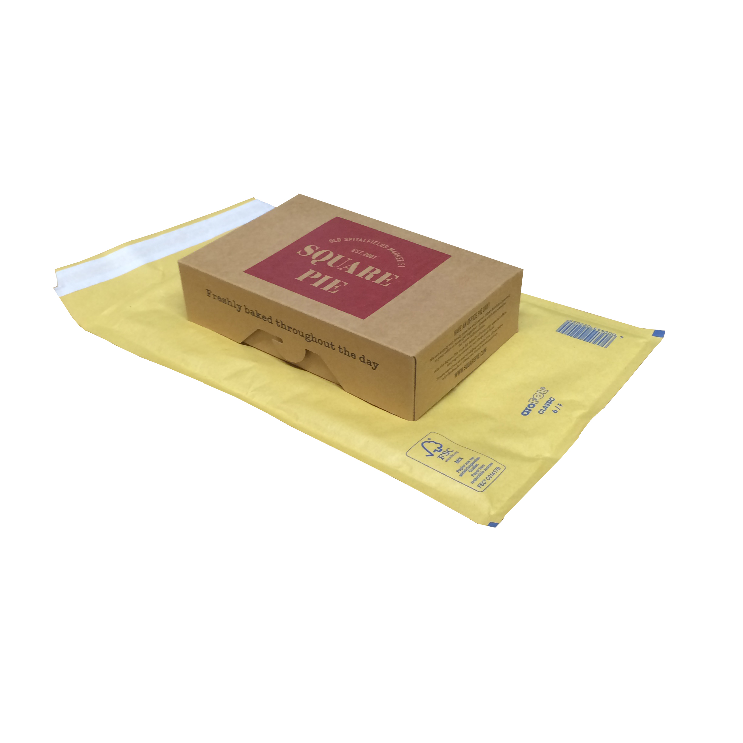 AroFOL AR06 Kraft Bubble Lined Mailer